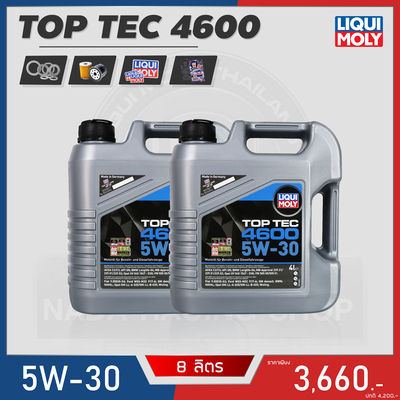 โปร LIQUI MOLY TOP TEC 5W-30 ขนาด 8L